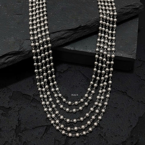 Layered Silver Necklace